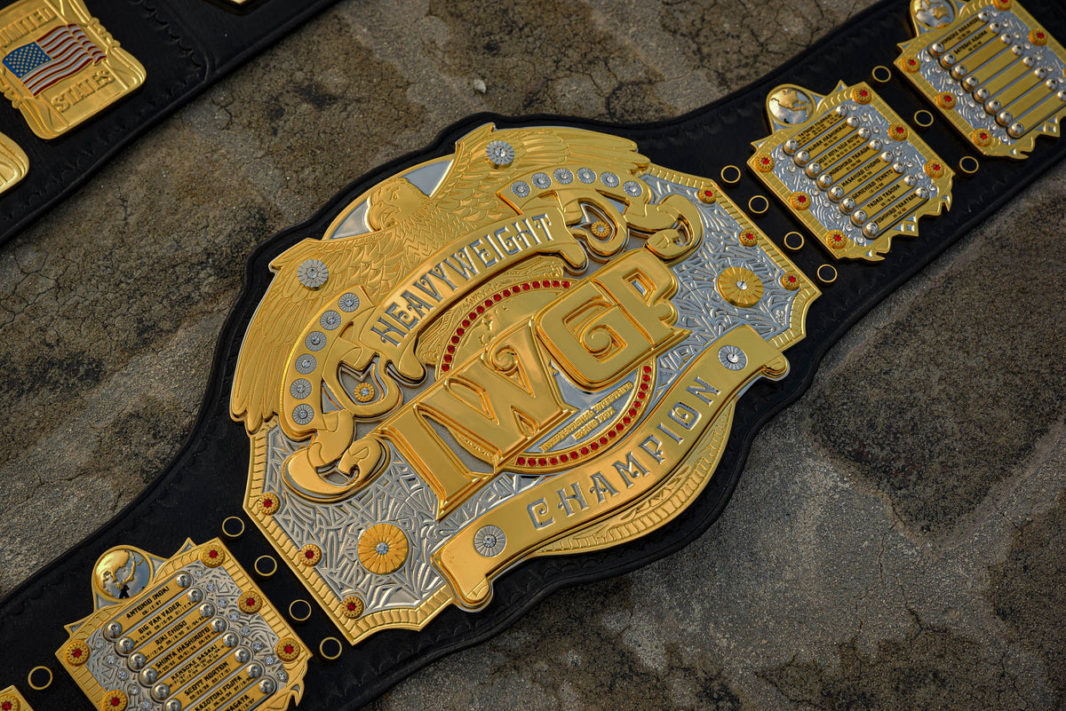 IWGP Heavyweight Championship Title Belt Replica-V3