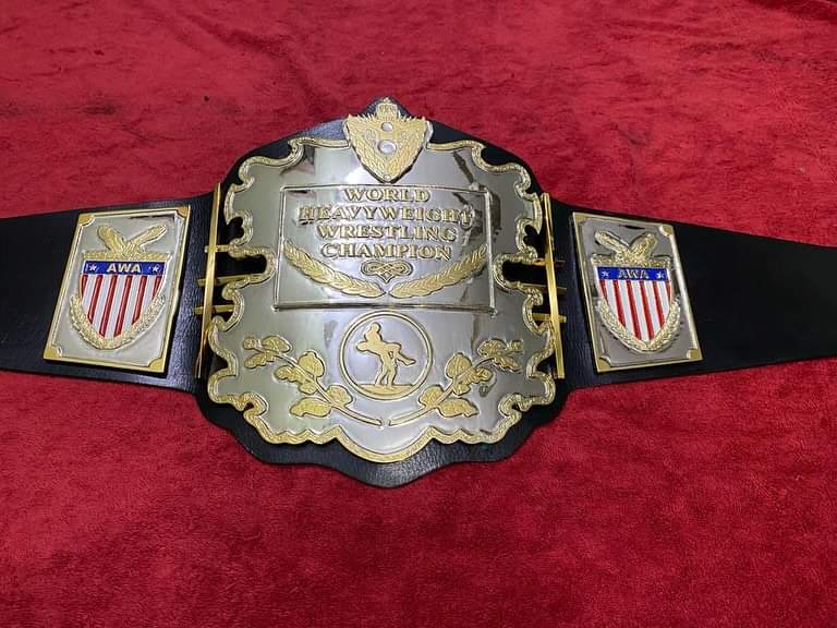 AWA World Heavyweight Championship Replica Title Belt