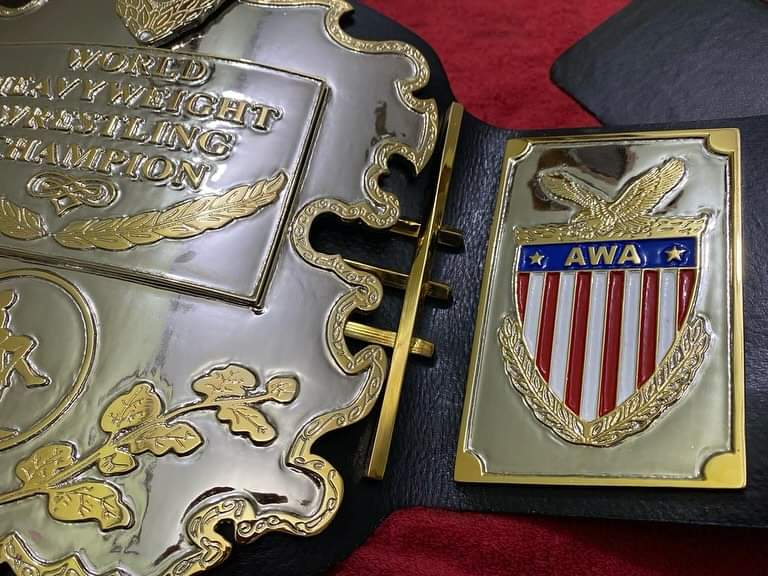 AWA World Heavyweight Championship Replica Title Belt