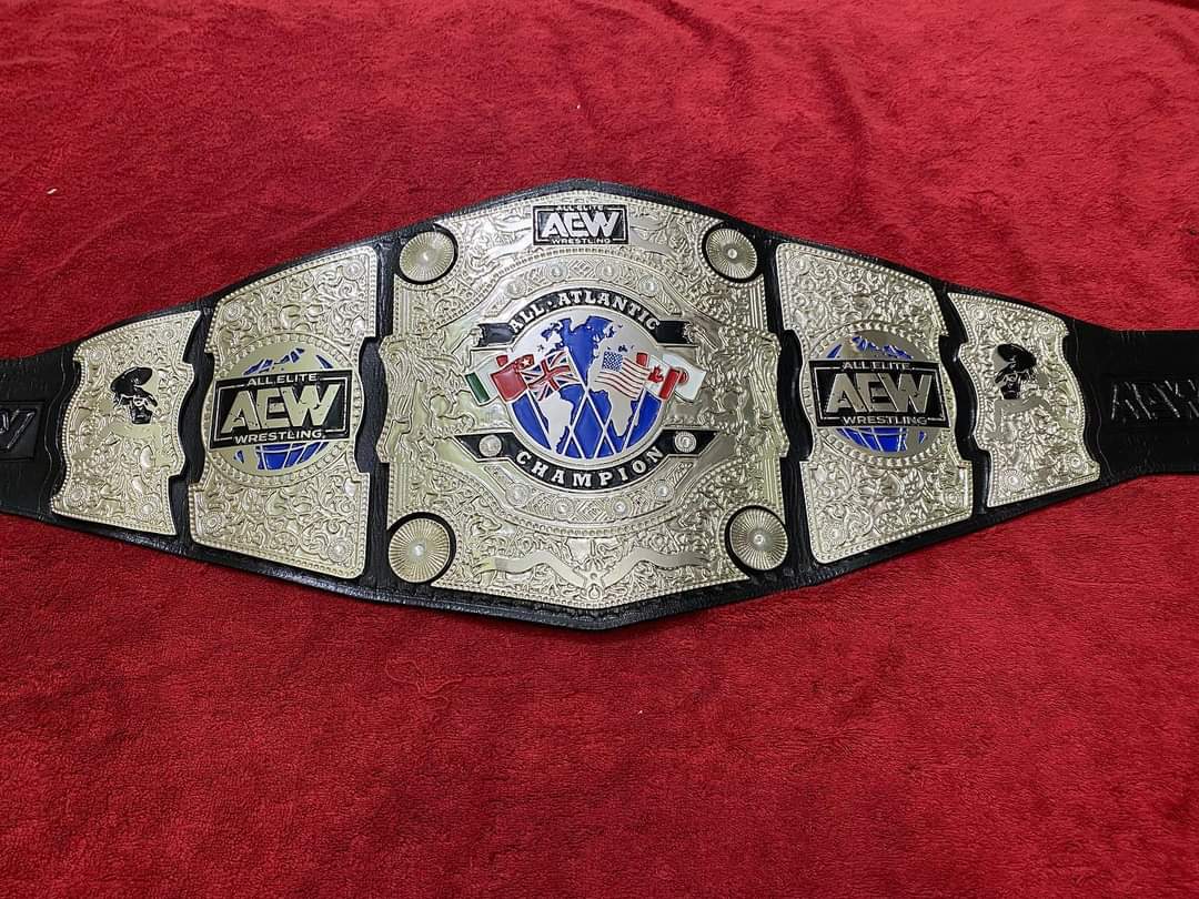 AEW All Atlantic Wrestling Championship Title Belt Replica