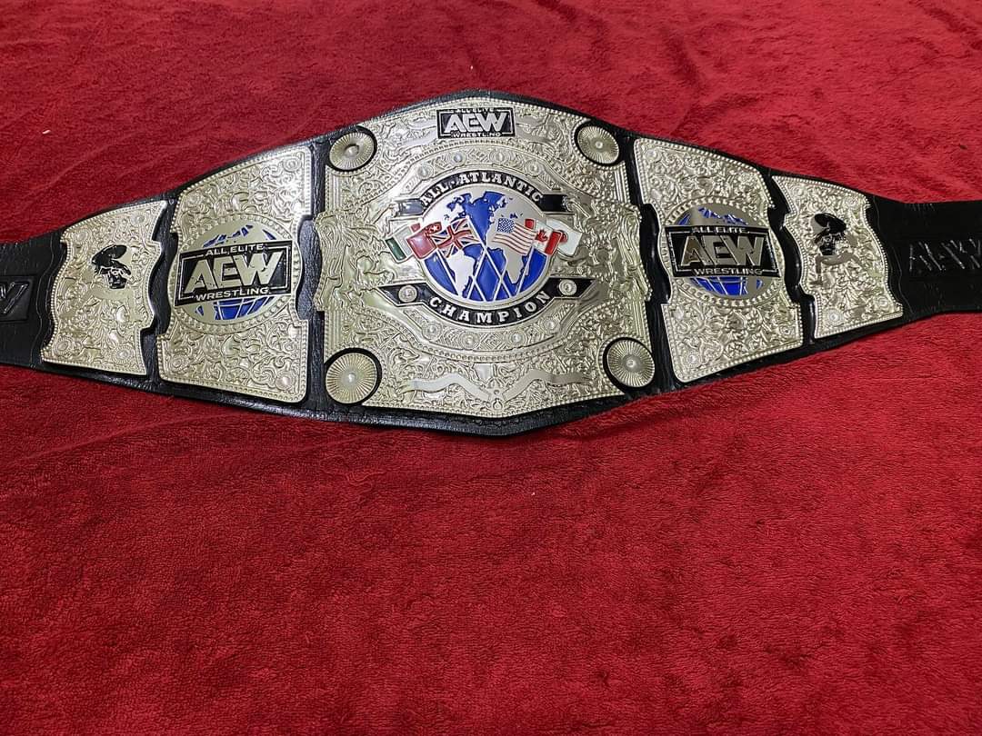 AEW All Atlantic Wrestling Championship Title Belt Replica