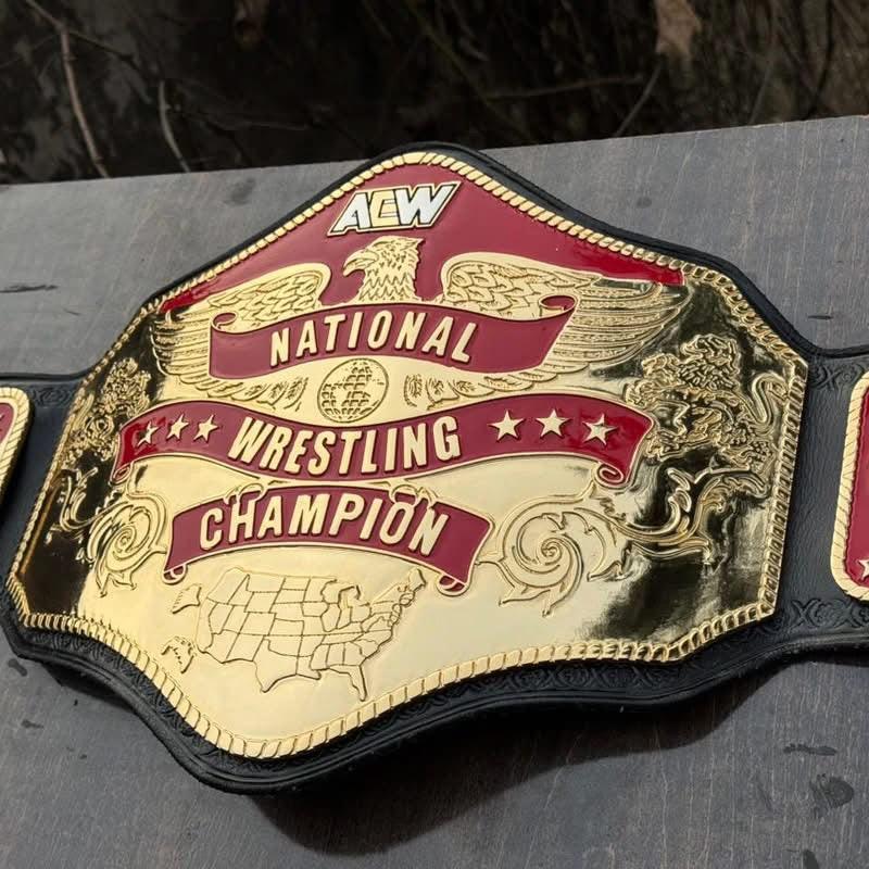 RÉPLIQUE DE LA CEINTURE DE CHAMPIONNAT NATIONAL AEW