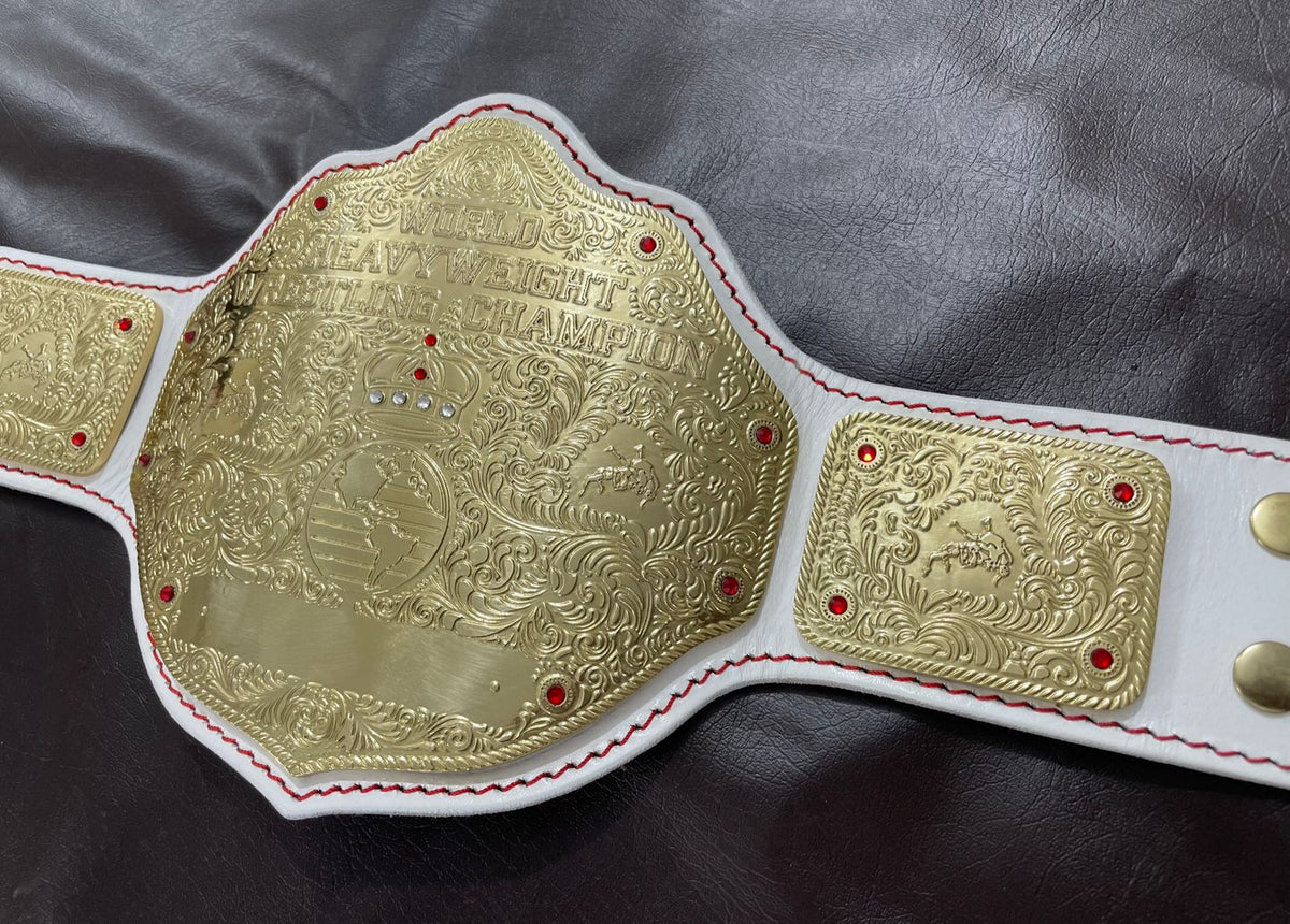 WCW Big Gold Heavyweight Championship Title Belt Replica