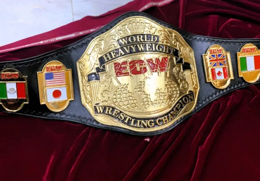 ECW World Heavyweight Championship Replica Title Belt