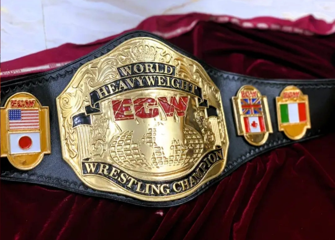 ECW World Heavyweight Championship Replica Title Belt