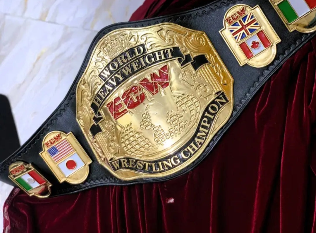 ECW World Heavyweight Championship Replica Title Belt