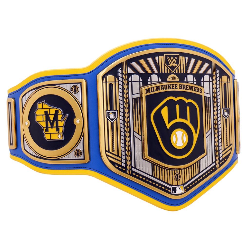 Milwaukee Brewers Legacy Championship Title Belt