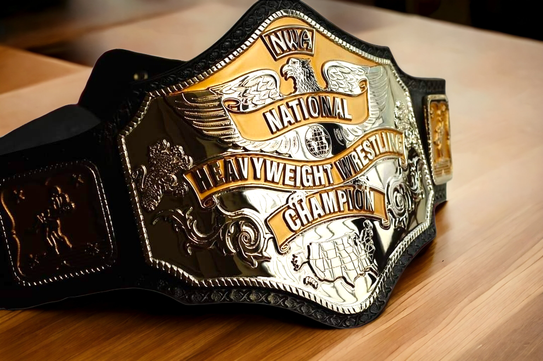 NWA National Heavyweight Championship Belt| nwa-national-heavyweight | championship belt | MnM Belts
