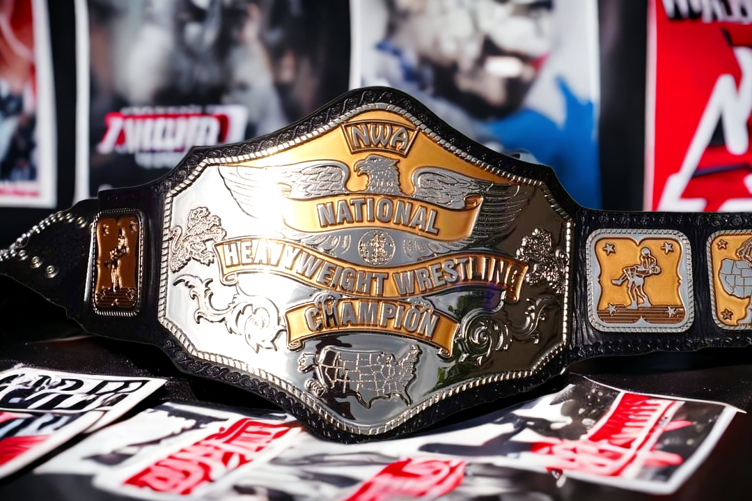 NWA National Heavyweight Championship Belt| nwa-national-heavyweight | championship belt | MnM Belts