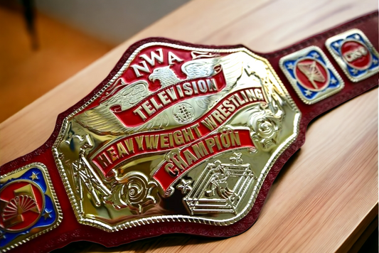 NWA National Heavyweight Championship Belt| nwa-television-heavyweight | championship belt | MnM Belts