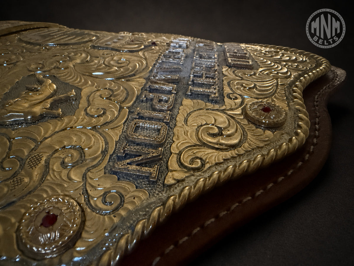 Réplique de la ceinture de champion poids lourd WCW Big Gold