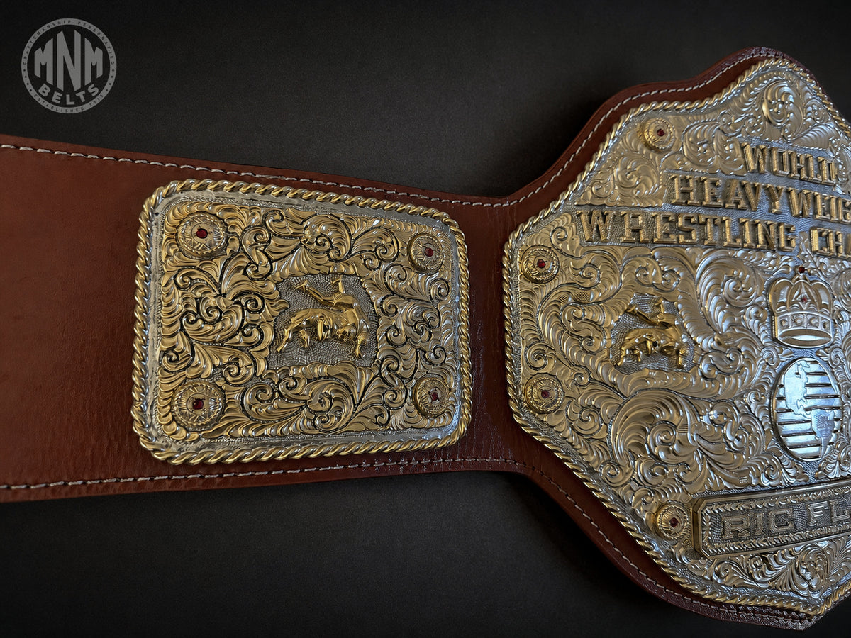 Réplique de la ceinture de champion poids lourd WCW Big Gold