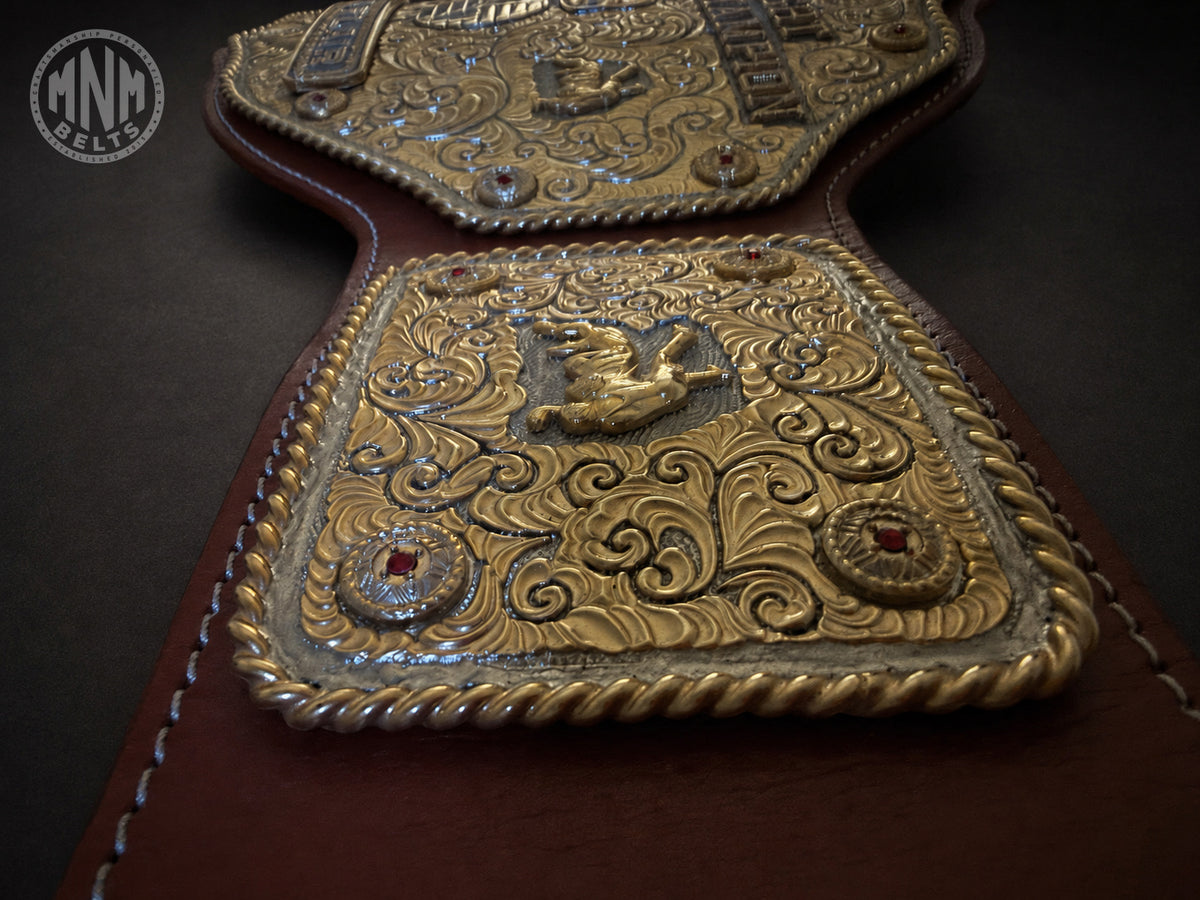 Réplique de la ceinture de champion poids lourd WCW Big Gold