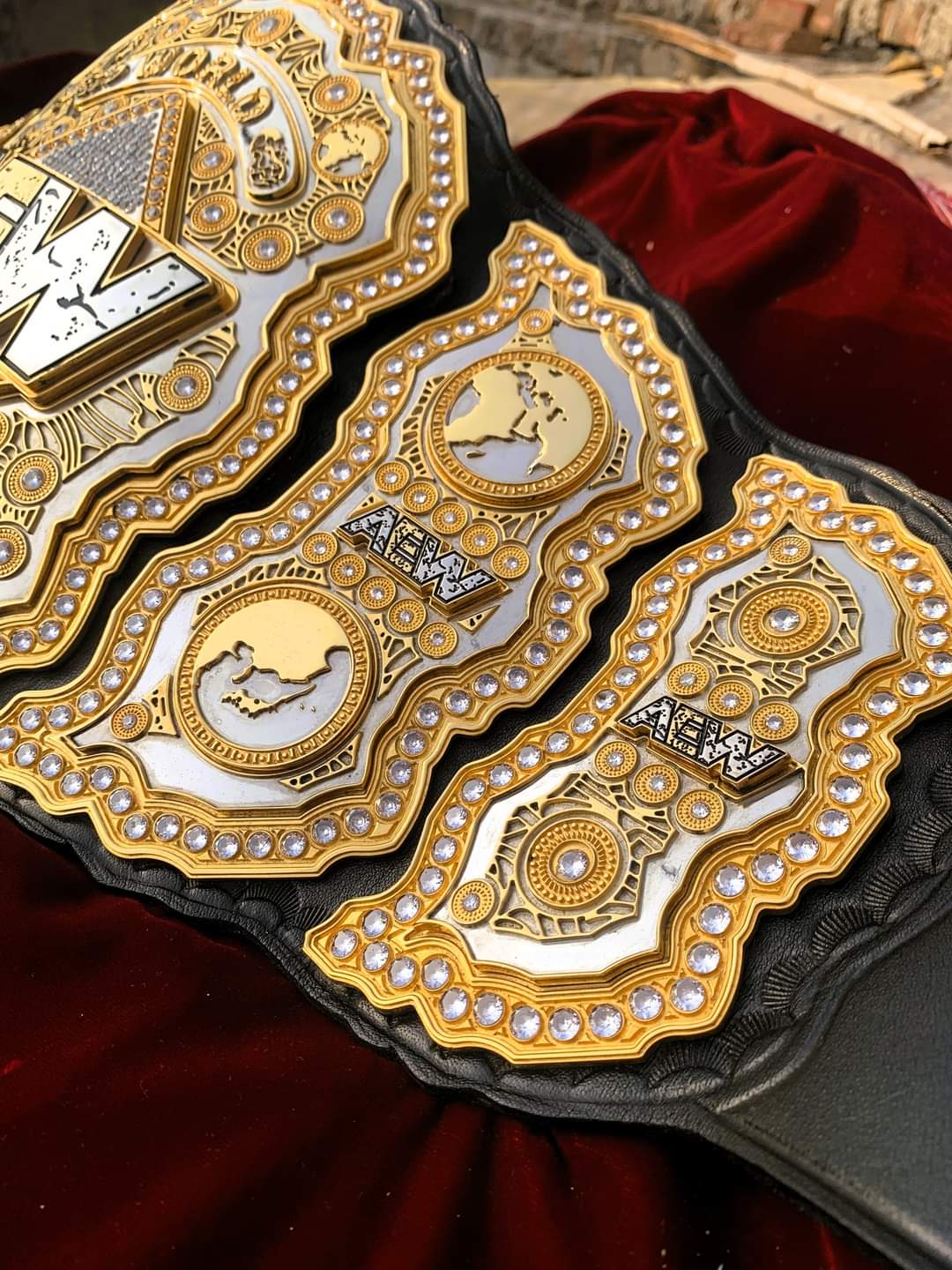 AEW World Championship Replica Title Belt