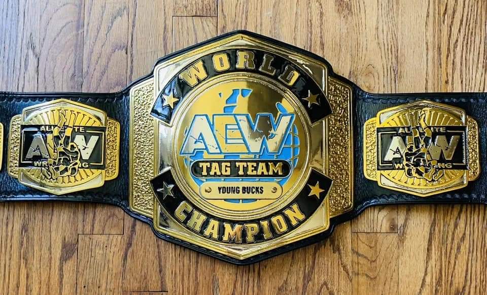 AEW World Tag Team Championship Replica Title Belt