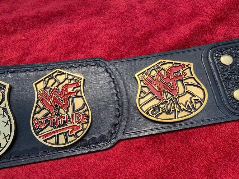 WWE Smoking Skull Championship Title Belt Replica