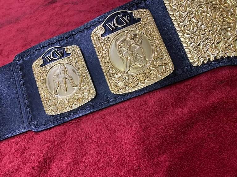 WCW World Television Championship Title Belt Replica