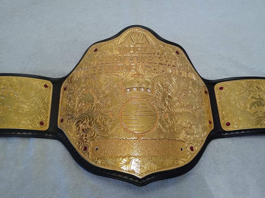 WWE Big Gold Championship Replica Title Belt
