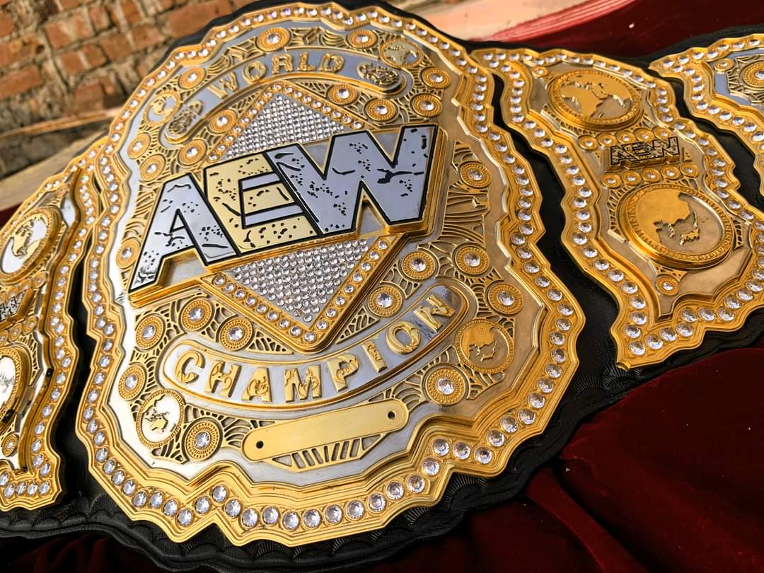 AEW World Championship Replica Title Belt