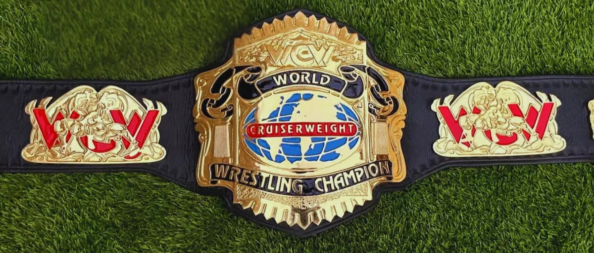 WCW Cruiserweight Championship Replica Title Belt