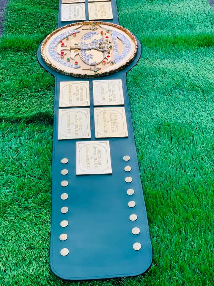 WWF Big Green Championship Title Belt Replica