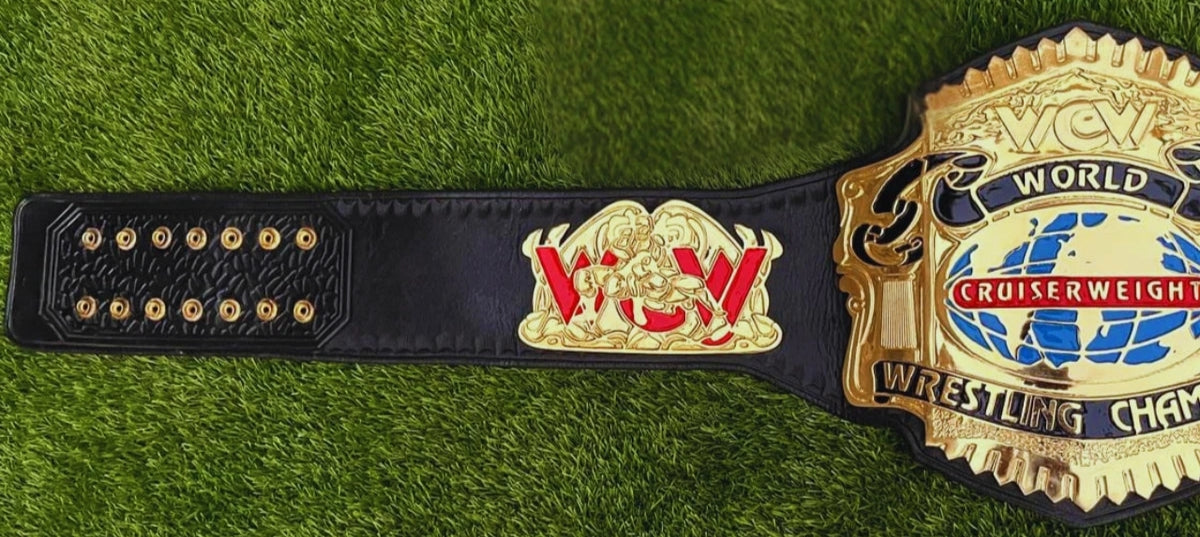 WCW Cruiserweight Championship Replica Title Belt