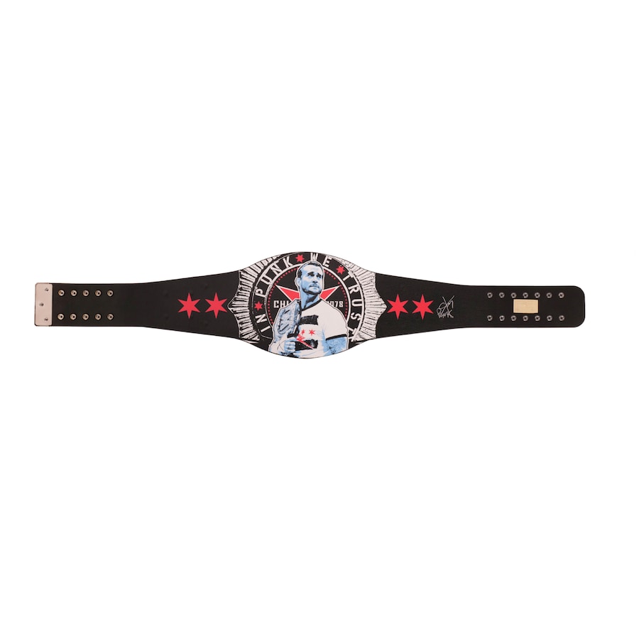 Ceinture de championnat Signature Series de CM Punk, record de 434 jours