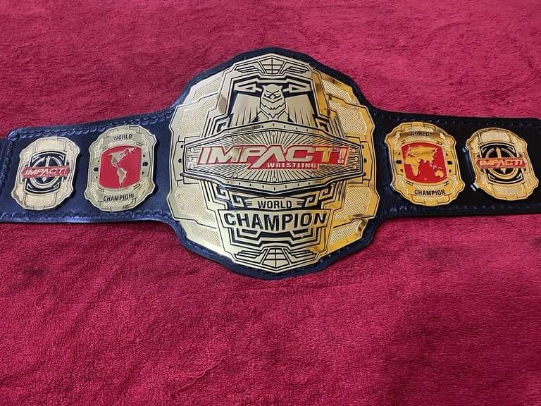 Impact World Championship Title Belt Replica