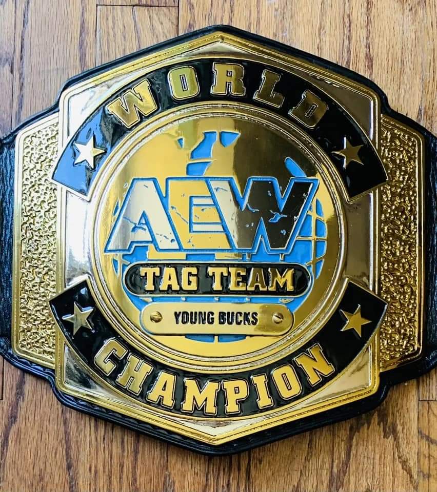 AEW World Tag Team Championship Replica Title Belt