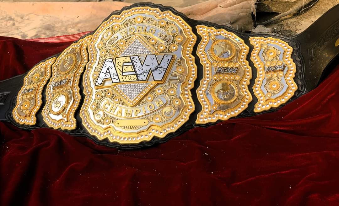 AEW World Championship Replica Title Belt