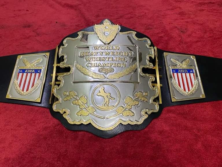 AWA World Heavyweight Championship Replica Title Belt 