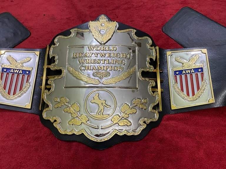AWA World Heavyweight Championship Replica Title Belt 
