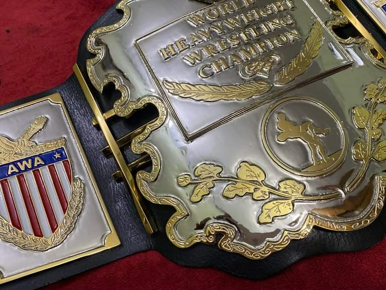 AWA World Heavyweight Championship Replica Title Belt 