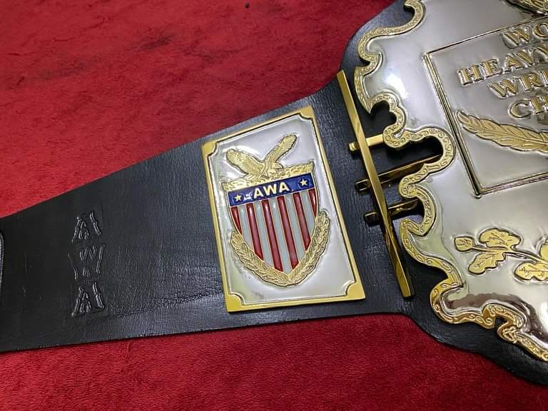 AWA World Heavyweight Championship Replica Title Belt 