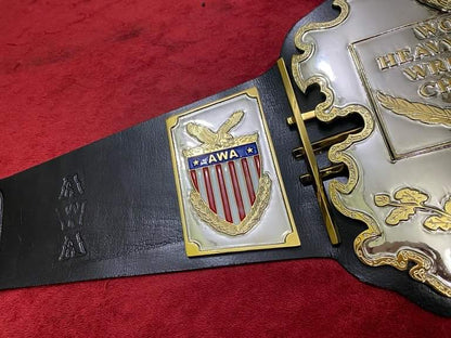 AWA World Heavyweight Championship Replica Title Belt 
