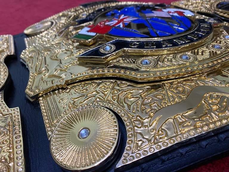AEW All Atlantic Wrestling Championship Title Belt Replica