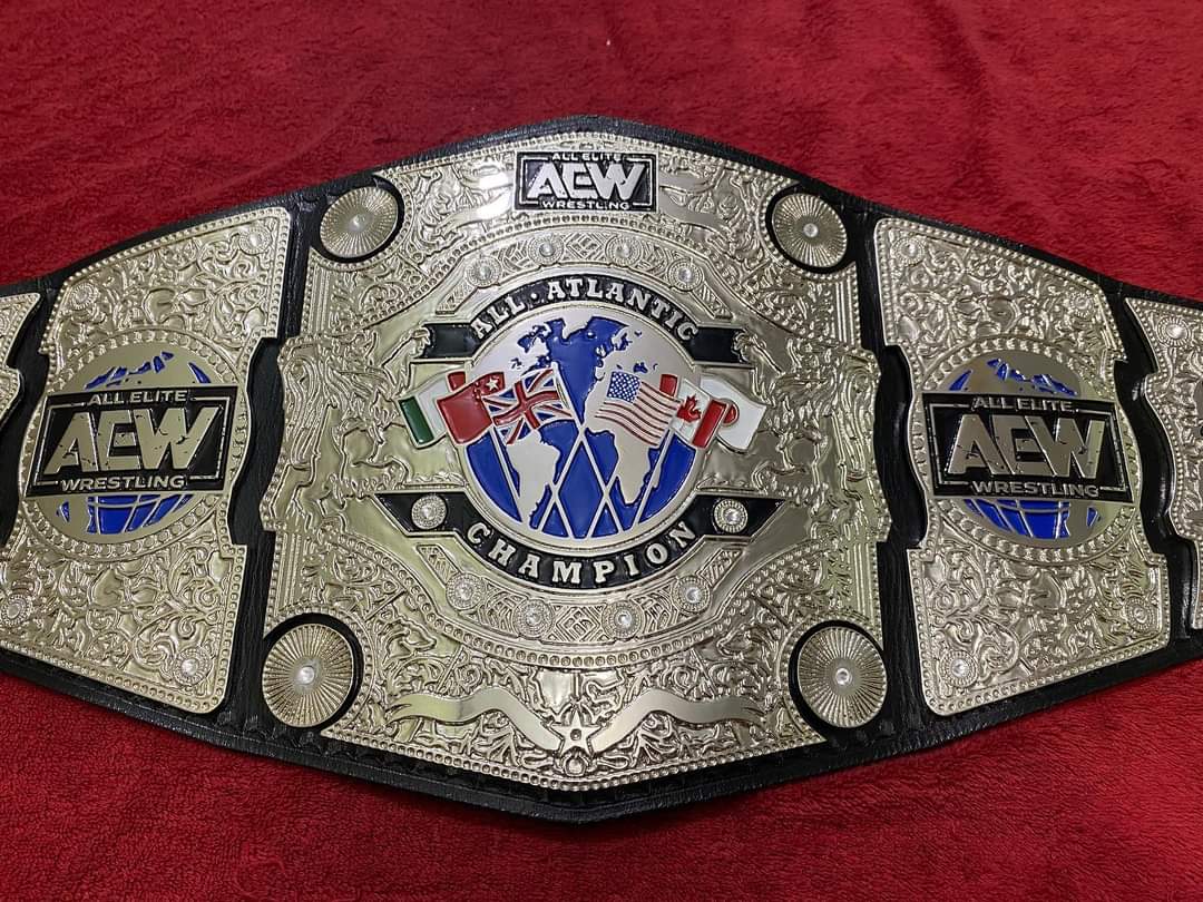 AEW All Atlantic Wrestling Championship Title Belt Replica