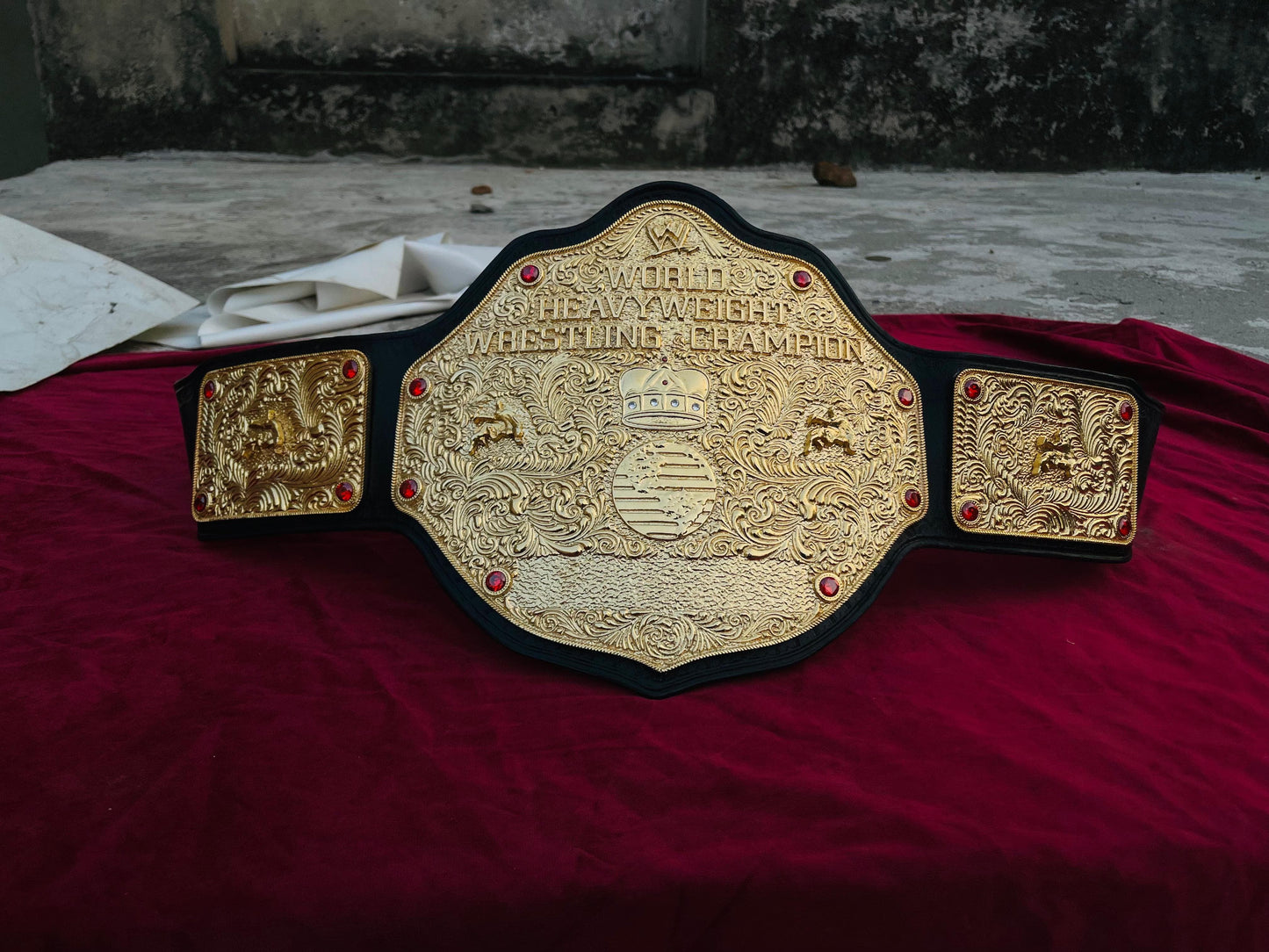 WWE Big Gold Championship Replica Title Belt