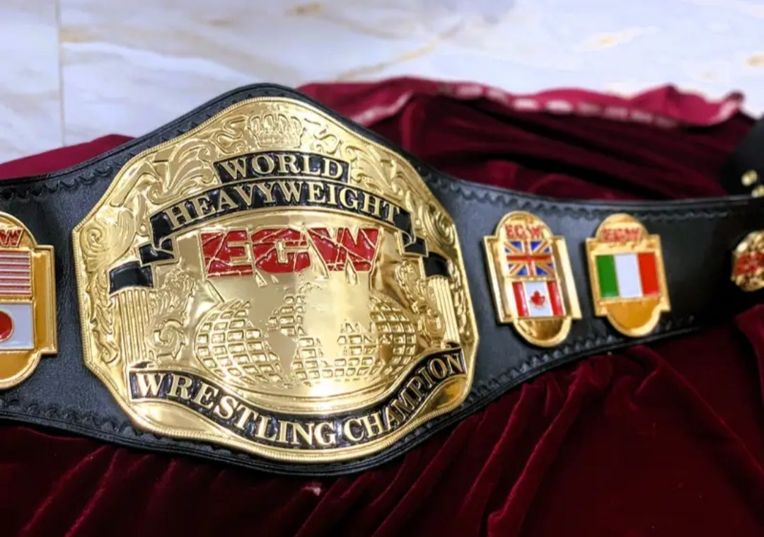 ECW World Heavyweight Championship Replica Title Belt