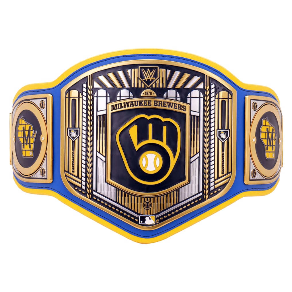 Milwaukee Brewers Legacy Championship Title Belt