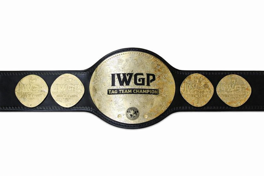 Tag Team Championship Belt Replica – IWGP Style Premium Gold