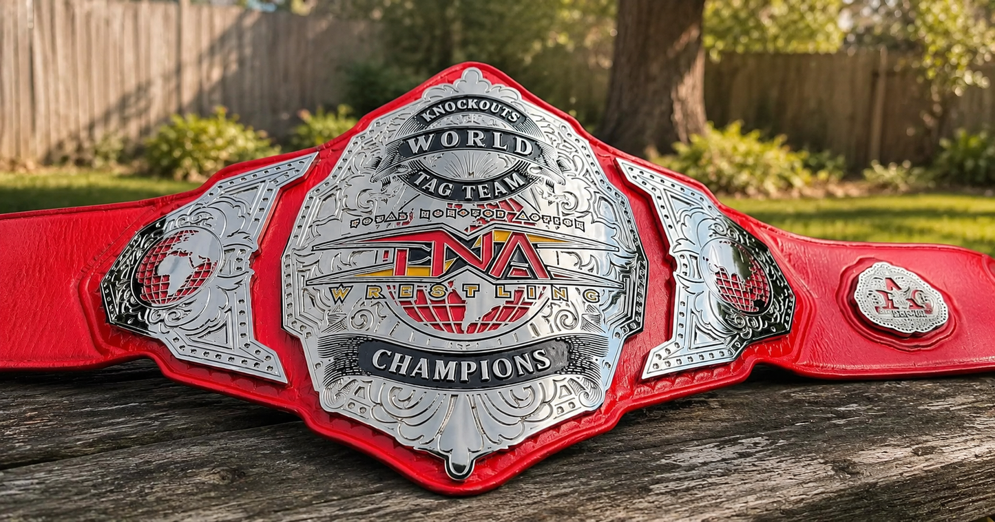 TNA Knockout's Tag Team Championship Title Belt