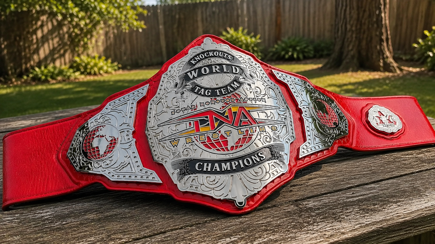 TNA Knockout's Tag Team Championship Title Belt