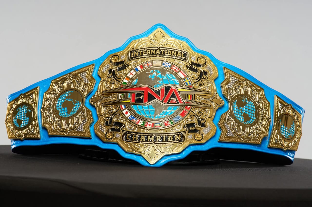 New TNA International Championship Replica Title Belt