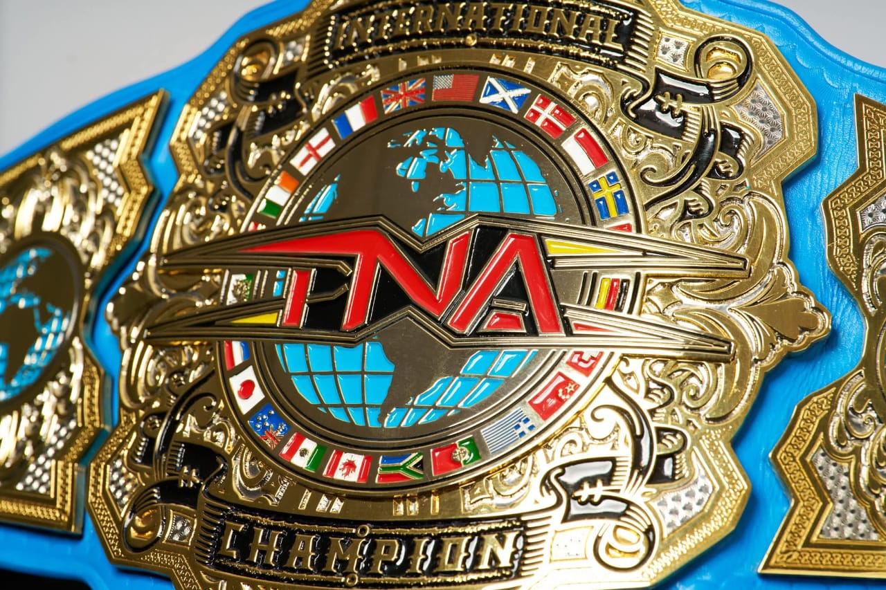 New TNA International Championship Replica Title Belt