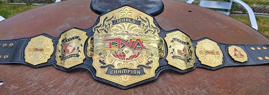 New TNA World Heavyweight Championship Wrestling Replica Title Belt