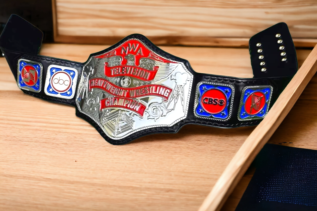 NWA National Heavyweight Championship Belt| nwa-television-heavyweight | championship belt | MnM Belts