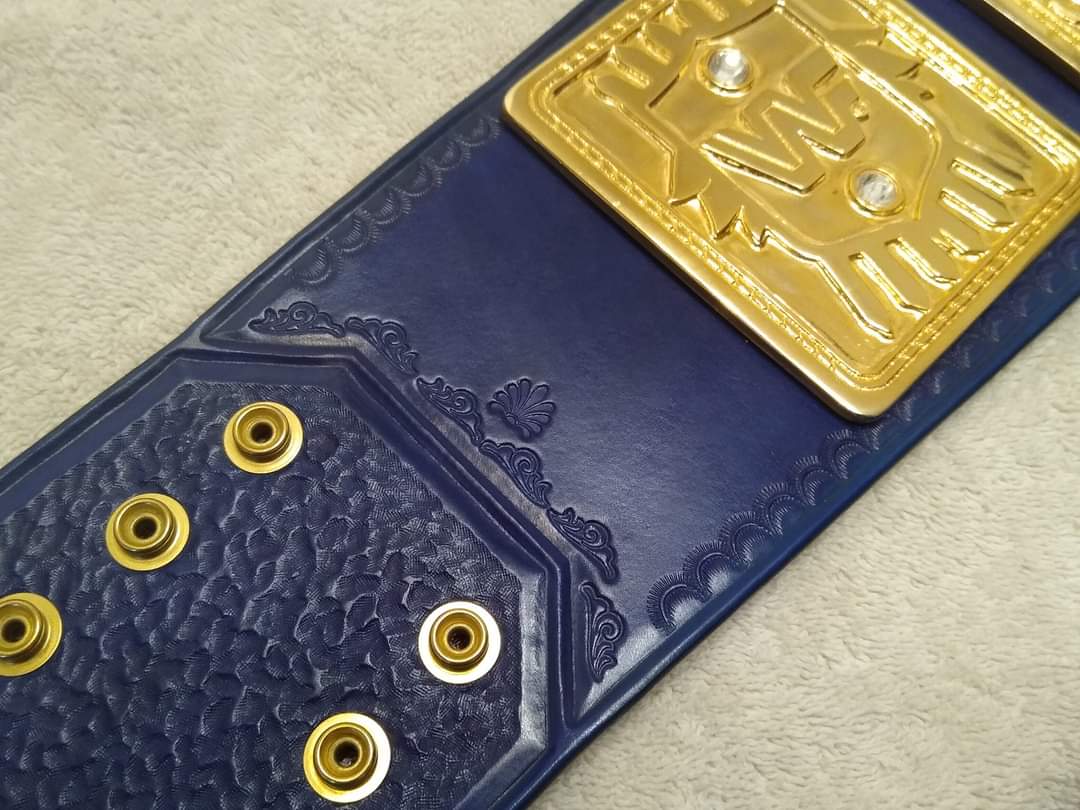 WWF Block Logo Big Eagle Championship Replica Title Belt 