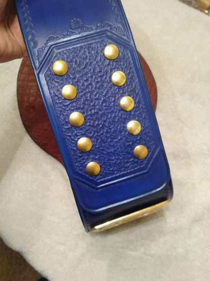 WWF Block Logo Big Eagle Championship Replica Title Belt 