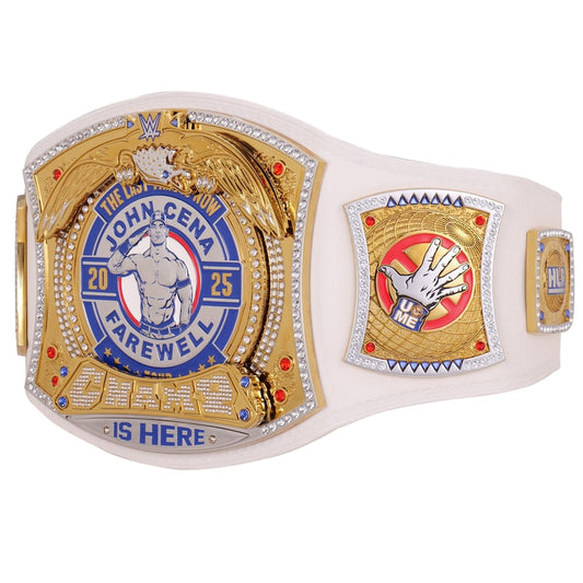 John Cena Farewell Tour 2025 Spinner Championship Replica Belt